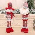 New Medium retractable doll Christmas old snowman doll Christmas gift Christmas decoration ornaments